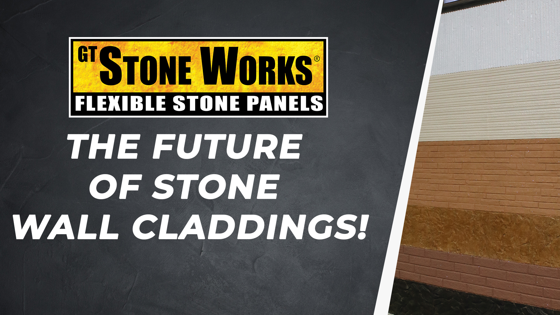 Unveiling GT STONEWORKS FLEXIBLE STONE PANEL